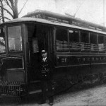 Andrew Anderson, street car conductor in Racine, Wisconsin